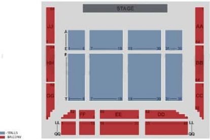 Melbourne Town Hall Seating Chart