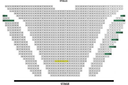 Regent Theatre Seating Chart