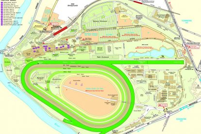 Flemington Grandstand Map Flemington Grandstand Map
