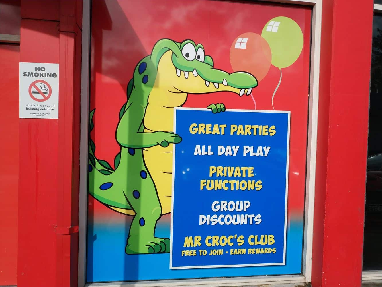 croc's play centre discount voucher