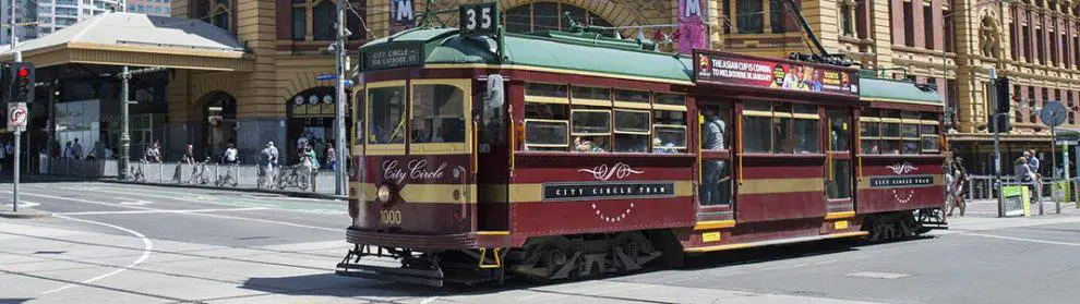 melbourne cbd tourist tram