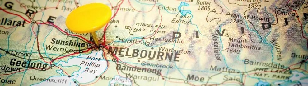 Melbourne Map