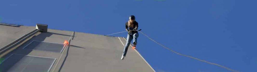 Abseiling