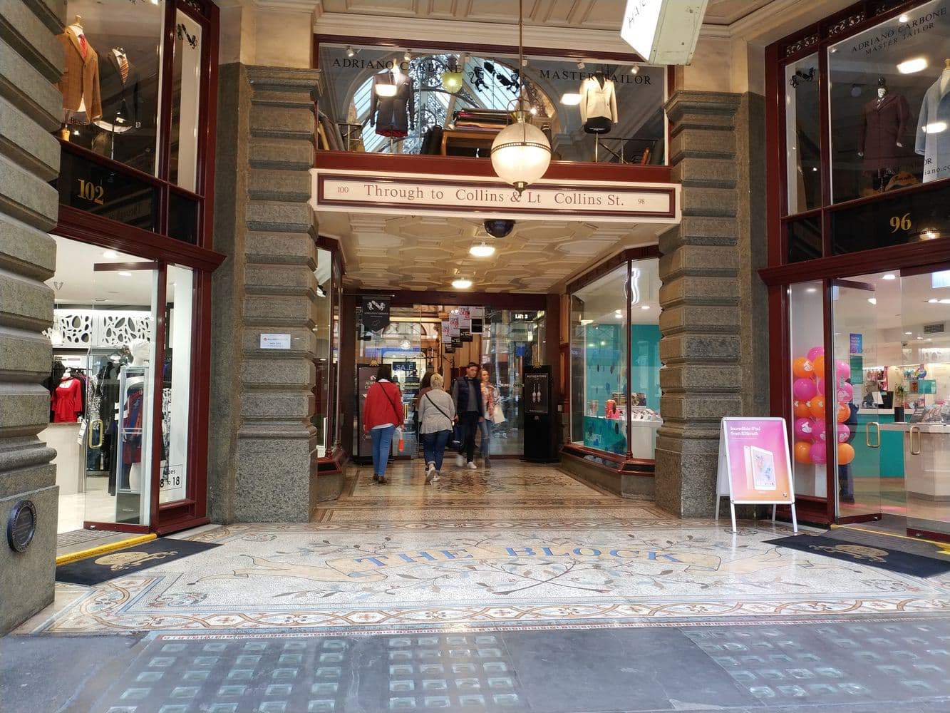 The Block Arcade Stores Melbourne - Tea Rooms & Tours