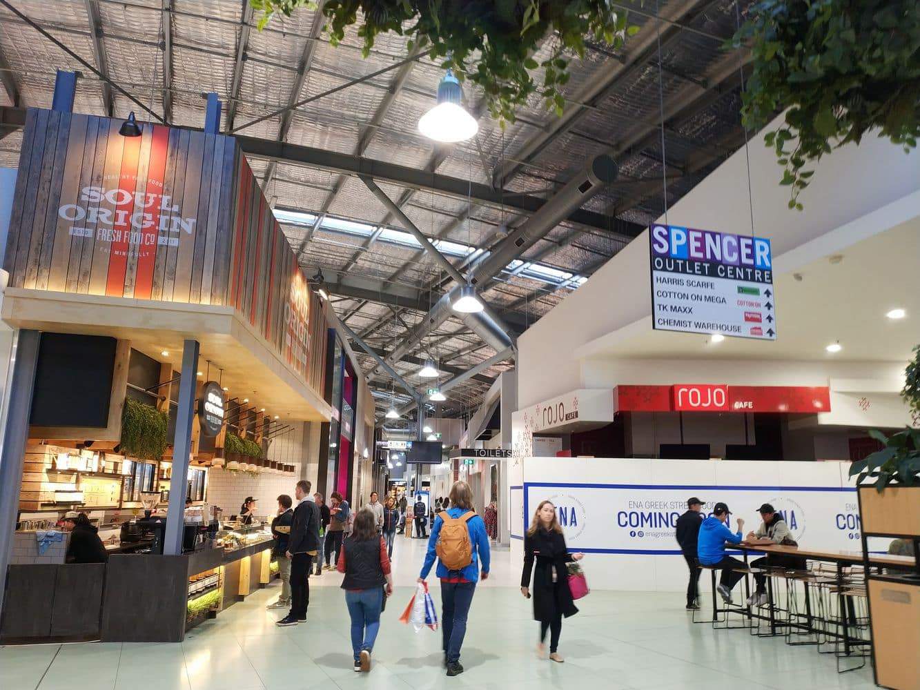 Spencer Outlet Centre Stores - Shop Trading Hours & Parking, Melbourne Vic