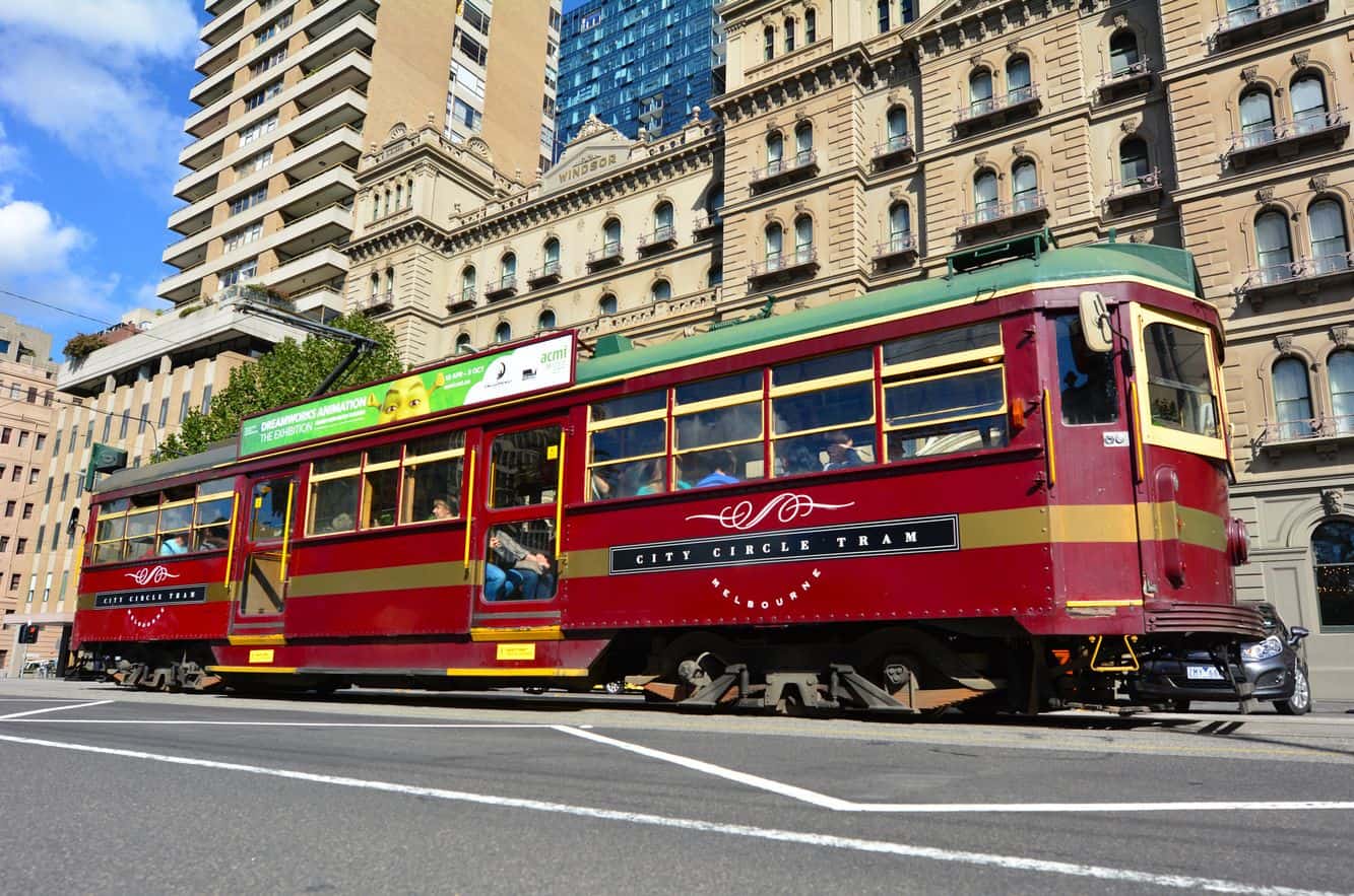 city circle tourist tram melbourne