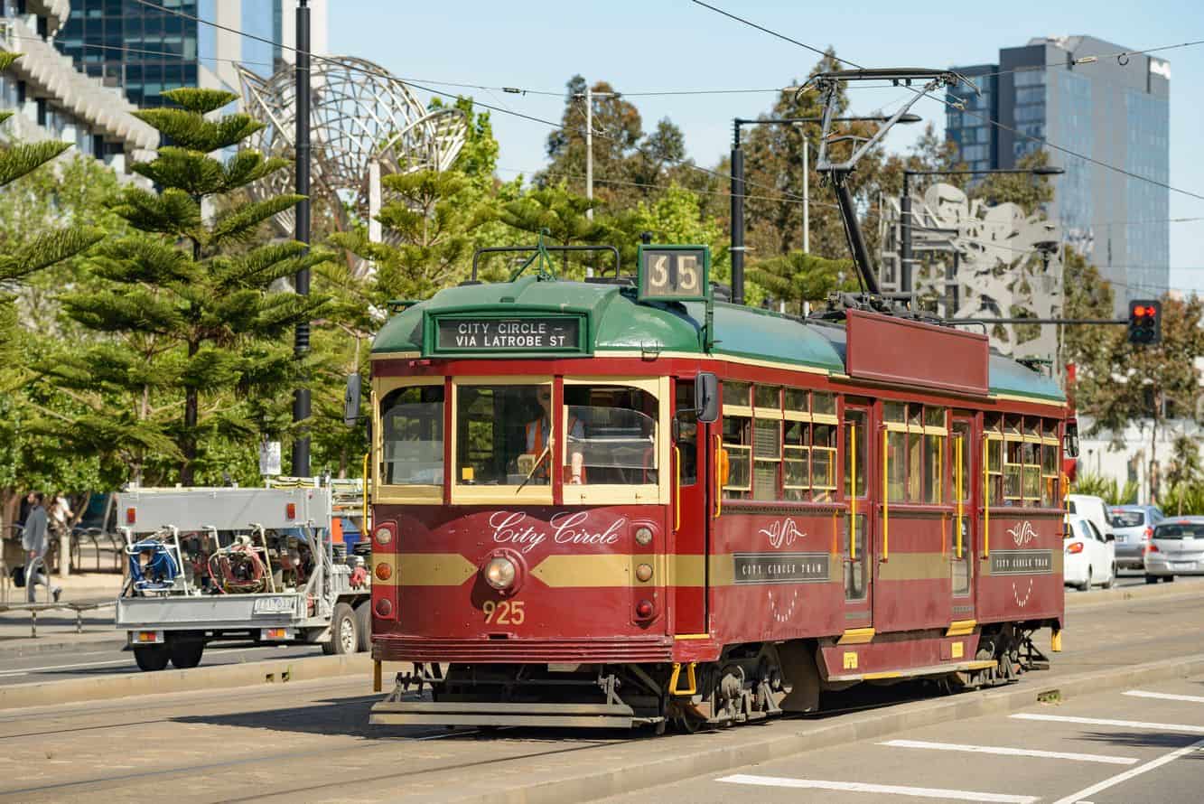 city circle tourist tram melbourne