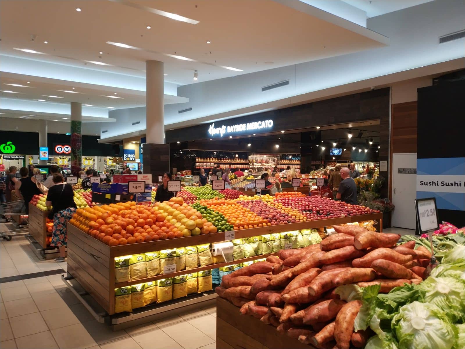 Bayside Shopping Centre - Store Trading Hours & Parking Map, Frankston