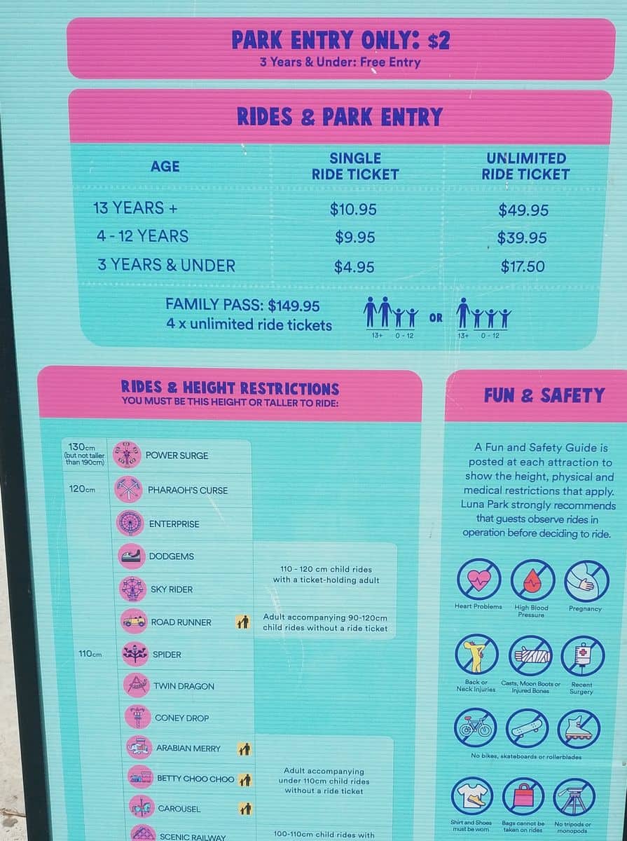 Luna Park Opening Hours Luna Park Melbourne Prices Tickets 