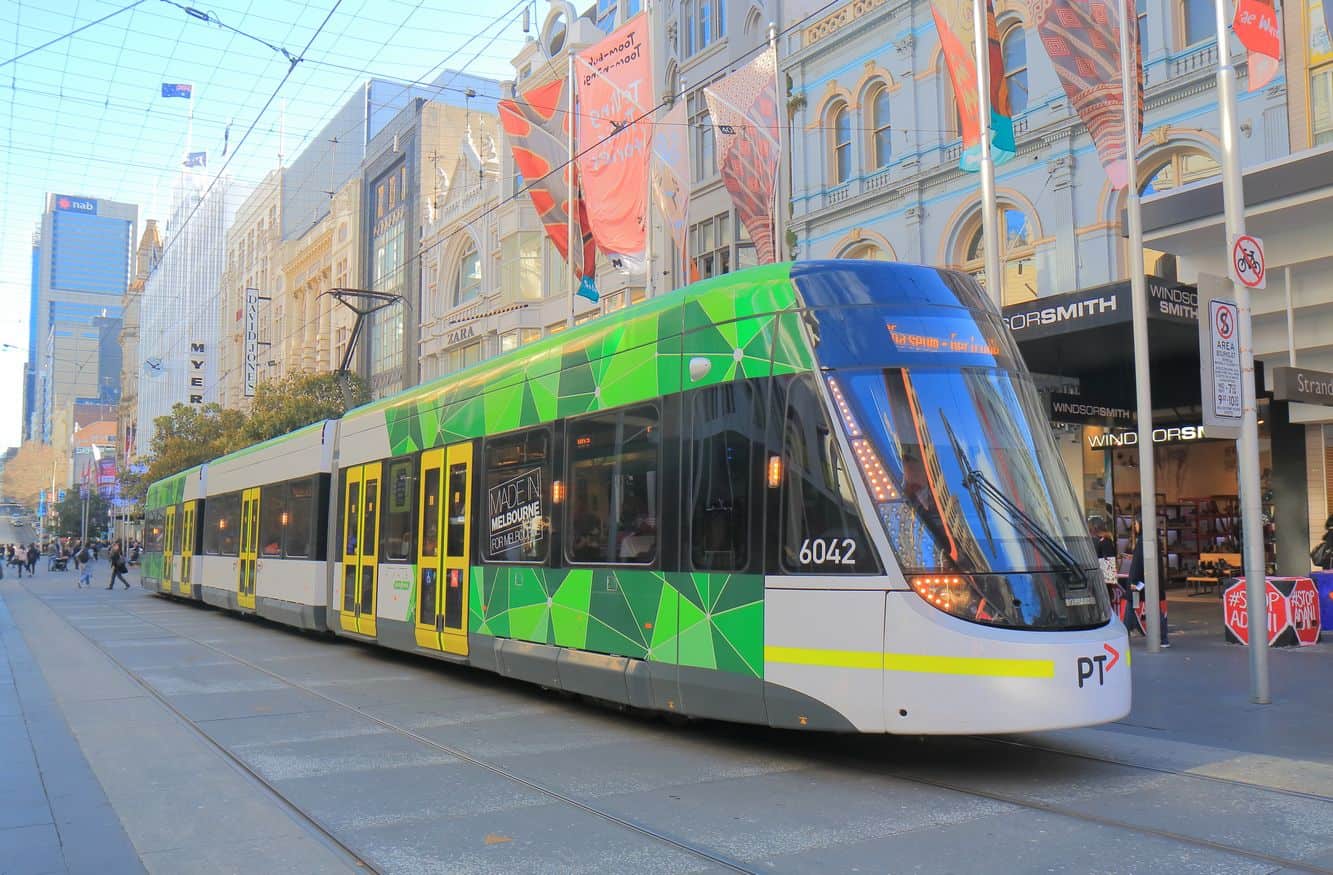 Melbourne Trams Free Tram Zone Cbd Myki Times And Schedule