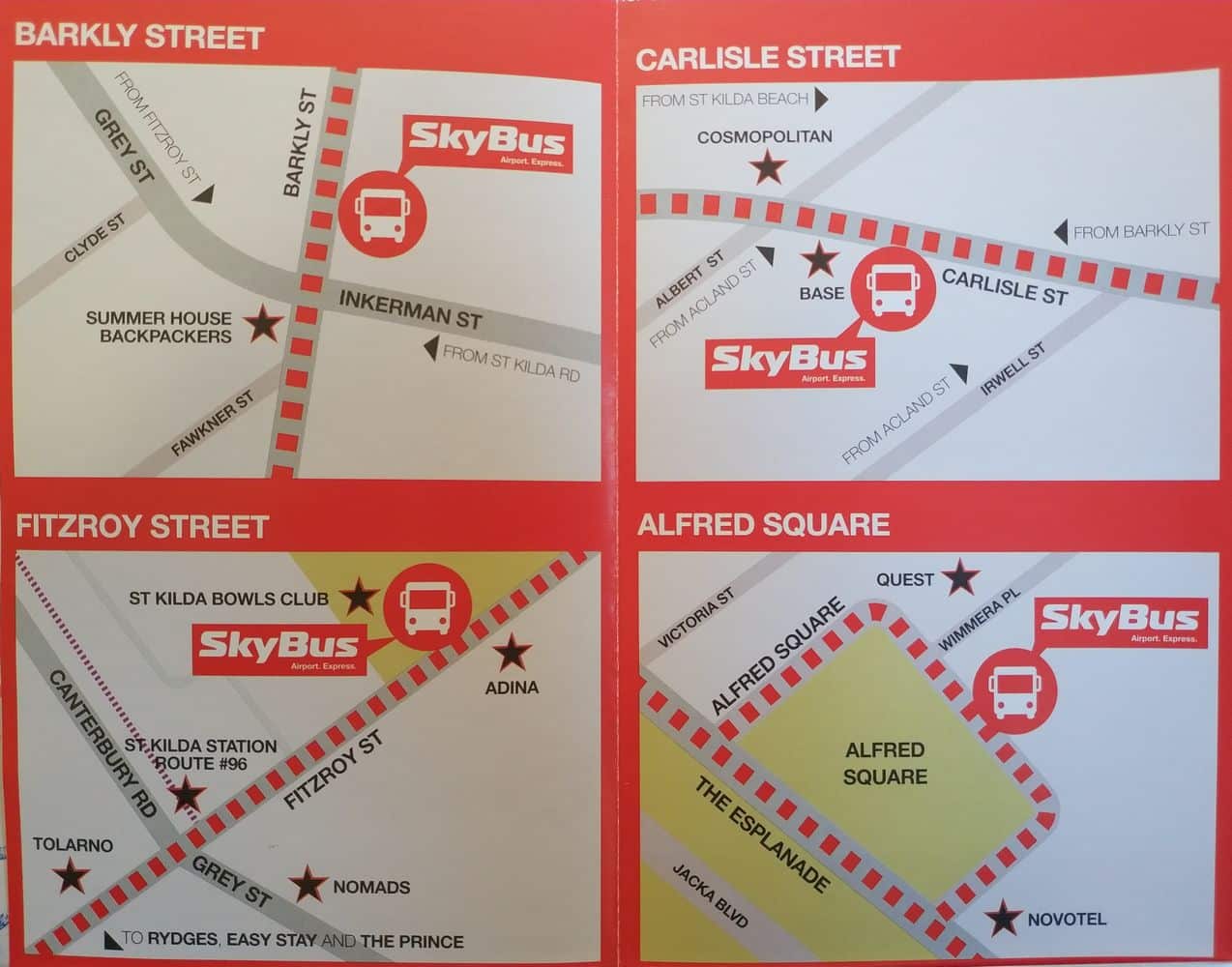 melbourne skybus travel time