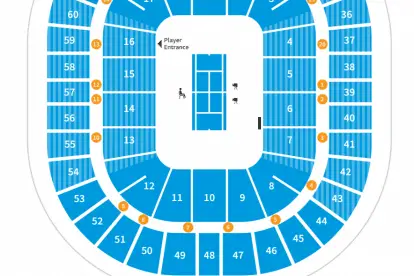 australian open map australian open map